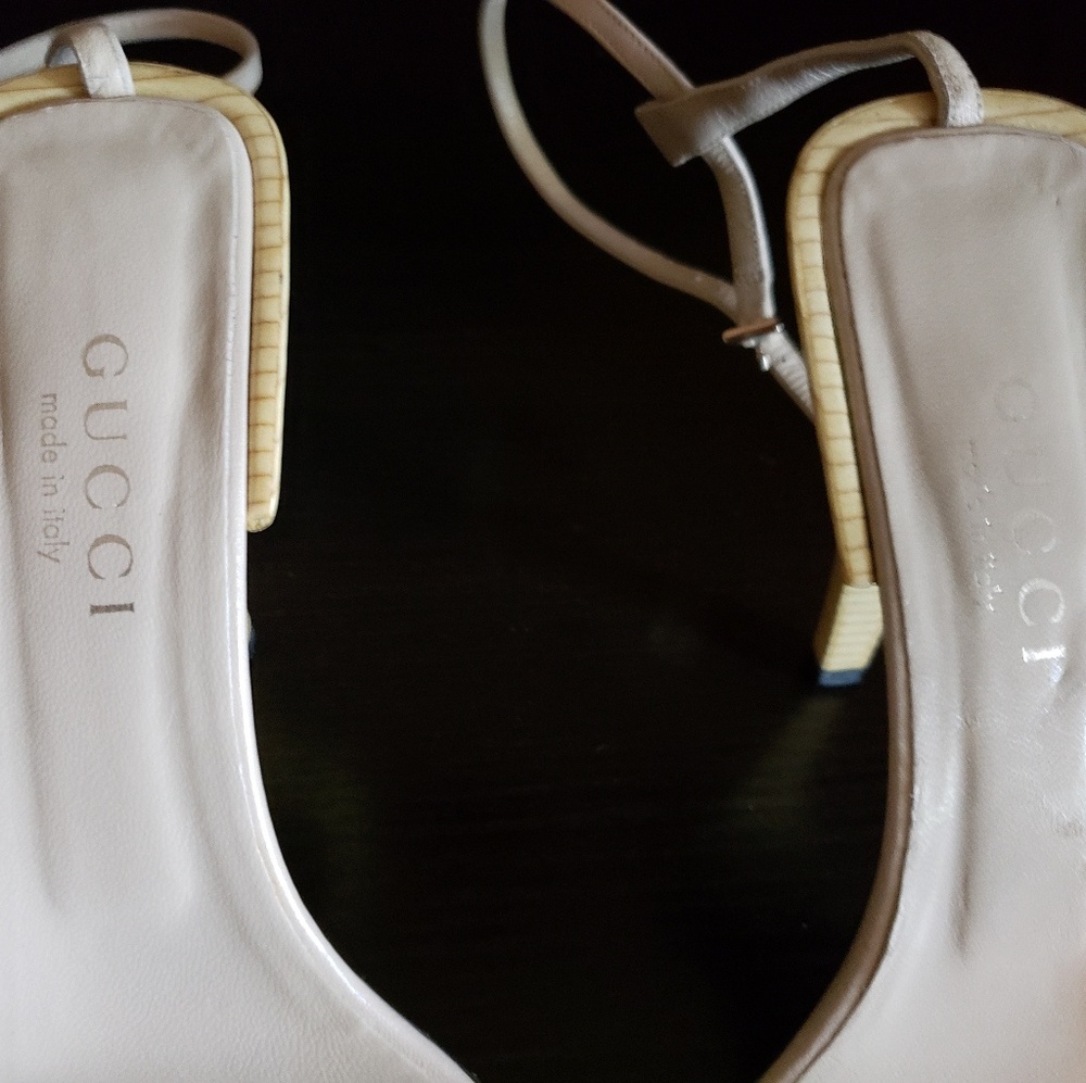 Women Shoes-Vintage Gucci Heels - Picture 3 of 7